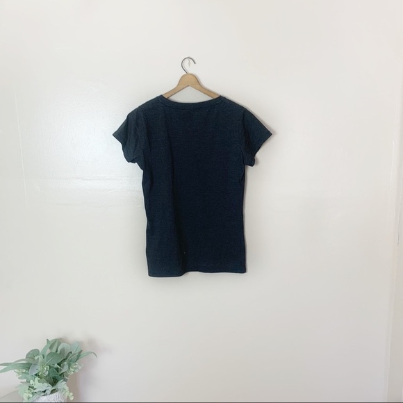 Ohio State Women's Gray V-neck Short Sleeve T-shirt Sports Football - Picture 6 of 7